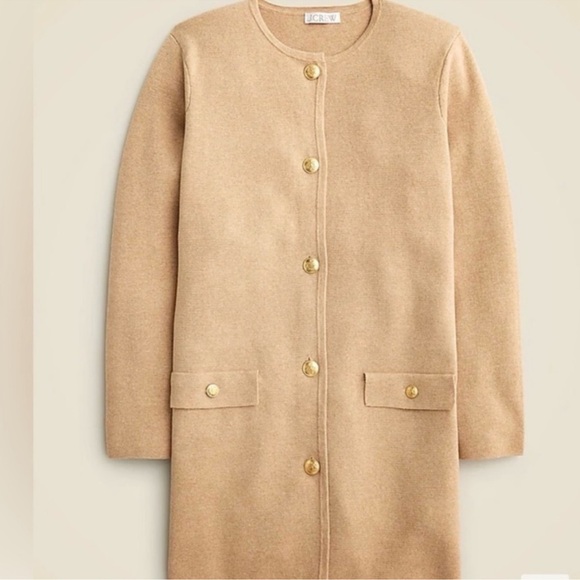 J.Crew Long Giselle sweater blazer - size Small - Picture 2 of 13